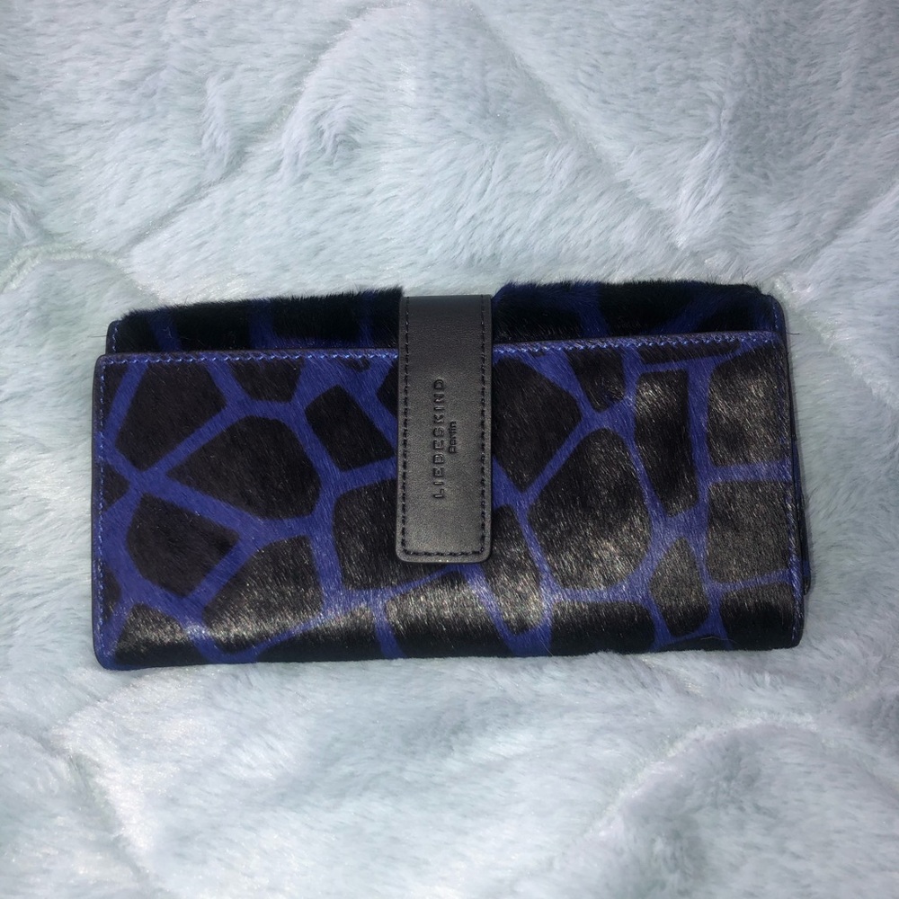 COPY - Blue/Purple Liebeskind Fur Wallet